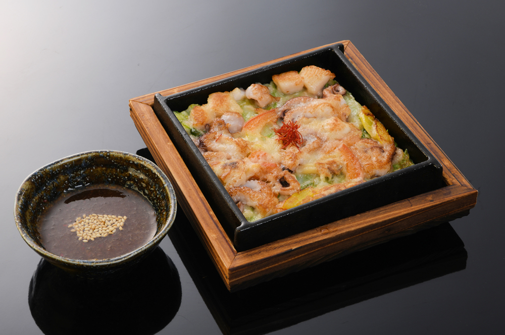 チュクミとミナリのチヂミ